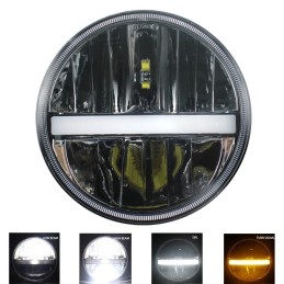 Predné svetlo 7" Full LED 1 ks