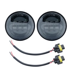 Feux avant 4,5" Full LED 2 unités