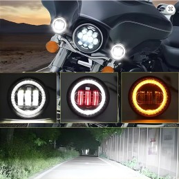 Etuvalaisimet 4,5" Full LED...