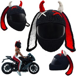 Casque Horned Devil Rider capuchon