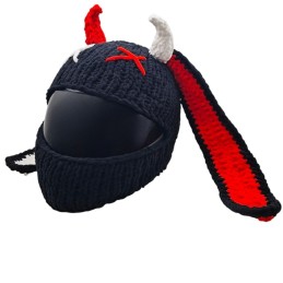 Čepice s helmou Horned Devil Rider