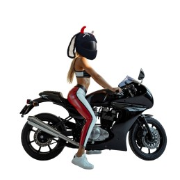 Cappello elmetto Horned Devil Rider