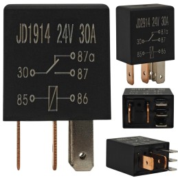 Univerzálne relé 24 V, 5 pinov