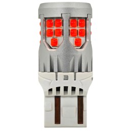 lamp W21/5W LED 7443 10-50V geen fout 2800lm rood