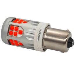 p21W LED bulb BA15S 10-50V no fault red 2800lm