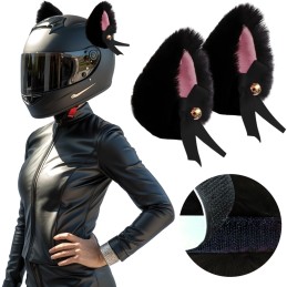 Oreilles de casque en fourrure 2 pièces