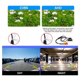 Mini 170 CVBS/AHD reversing and parking camera