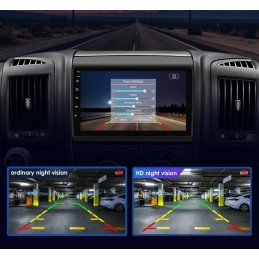 Universele camera voor - achter, metaal 170 CVBS/AHD