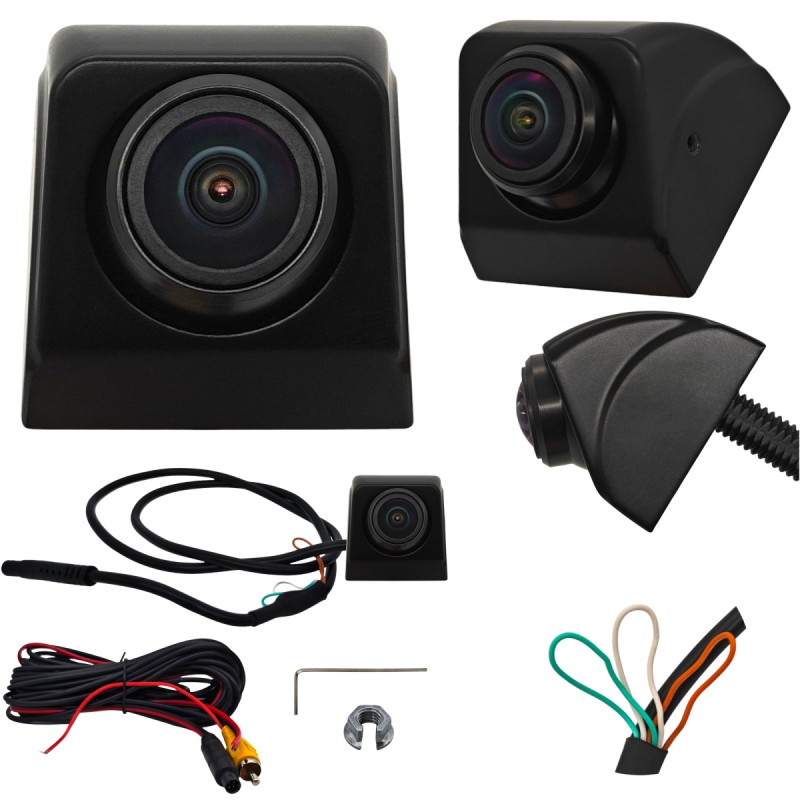 Universele camera voor - achter, metaal 170 CVBS/AHD