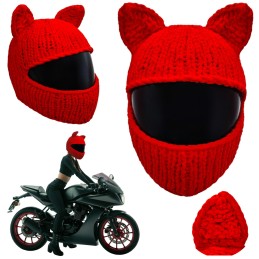 Cat Rider helmet cap