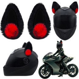 Helm oren bont 2 stuks