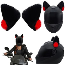 Уши за каска от кожа 2 бр