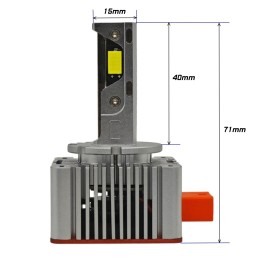 LED lemputės D3S CANBUS rinkinys Nauja homologacija 20000lm