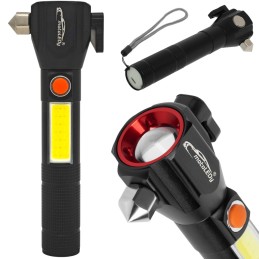 Latarka 2x LED, 6 funkcji,...