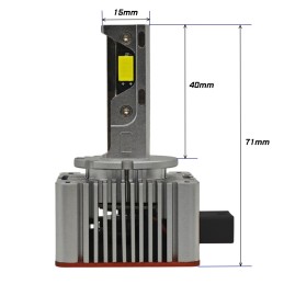 LED lemputės D1S CANBUS rinkinys Nauja homologacija 20000lm