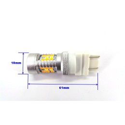 LED-Birne 3157 12-24V 20W CANBUS weiß und rot