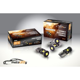 LED T10 12V-18V 3W CANBUS 240lm žárovka