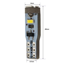 LED крушка T5 W1.2W 12V