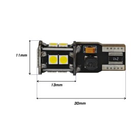 LED-lamppu T10 10V-16V CANBUS 900lm