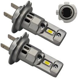 светодиодная лампа H7 24V-50V CANBUS 7000lm 2 шт TIR