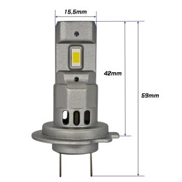 LED крушка H7 24V-50V CANBUS 7000lm 2 бр