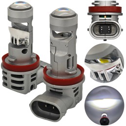 ampoules lED H11 12-24V CANBUS, pour lampes US, ligne de coupure 2 pcs.