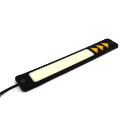 flexibla lampor DRL + riktningar COB LED 25 + 6W New