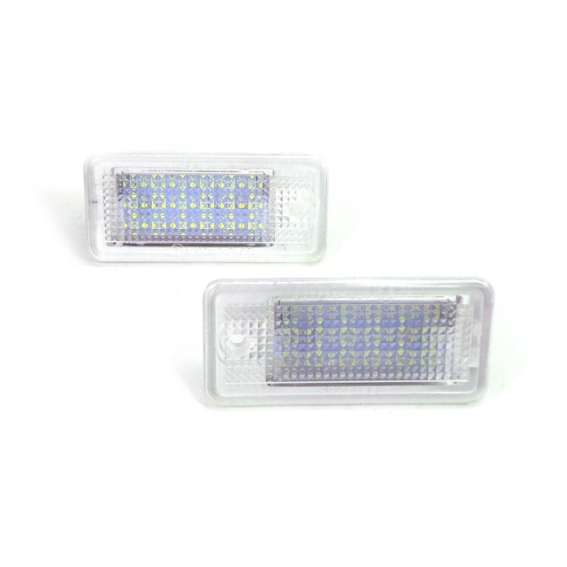 Audi, 2x светодиодные фонари освещения номерного знака, CANBUS, 2x 250lm