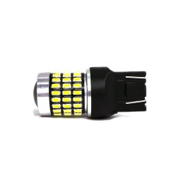 LED lampa 7443 12-24V CANBUS 2100lm vit med en lins