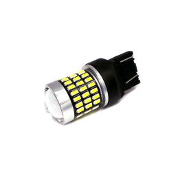 LED lampa 7443 12-24V CANBUS 2100lm vit med en lins