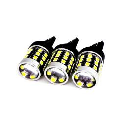 LED lampa 7443 12-24V CANBUS 1400lm vit med en lins