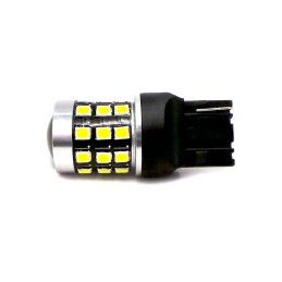 LED 7440 12-24V CANBUS 1400lm bec alb cu obiectiv