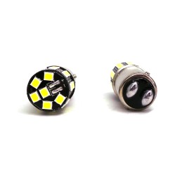 LED BA15D 12-18V 1100lm CANBUS bianco