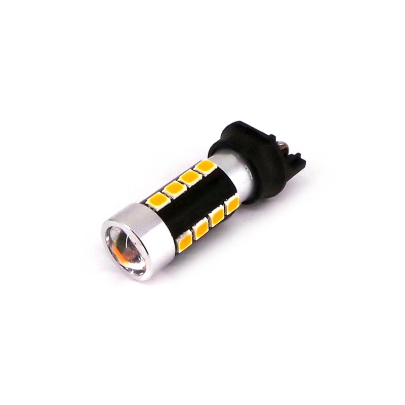 Bec LED PW24W 12V-24V CANBUS portocaliu