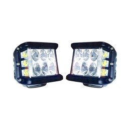 27W LED darba lampa + pagrieziena gaisma
