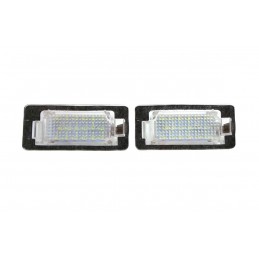 BMW LED license plate lamps...