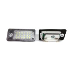 Plaque d'immatriculation Audi lampes LED 2x650lm, set de 2