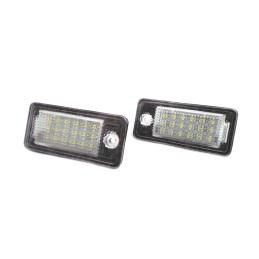 Audi licenc lemez LED lámpa 2x650lm, 2 készlet