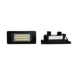 BMW LED lampes de plaque d'immatriculation 2x650lm, set de 2