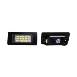BMW LED lampes de plaque d'immatriculation 2x650lm, set de 2