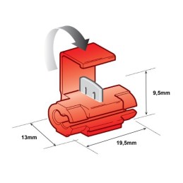 Connecteur électrique rapide pour fils 10 pcs