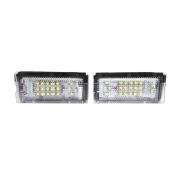 BMW E46 licenc lemez LED lámpa 2x650lm, set - 2 db