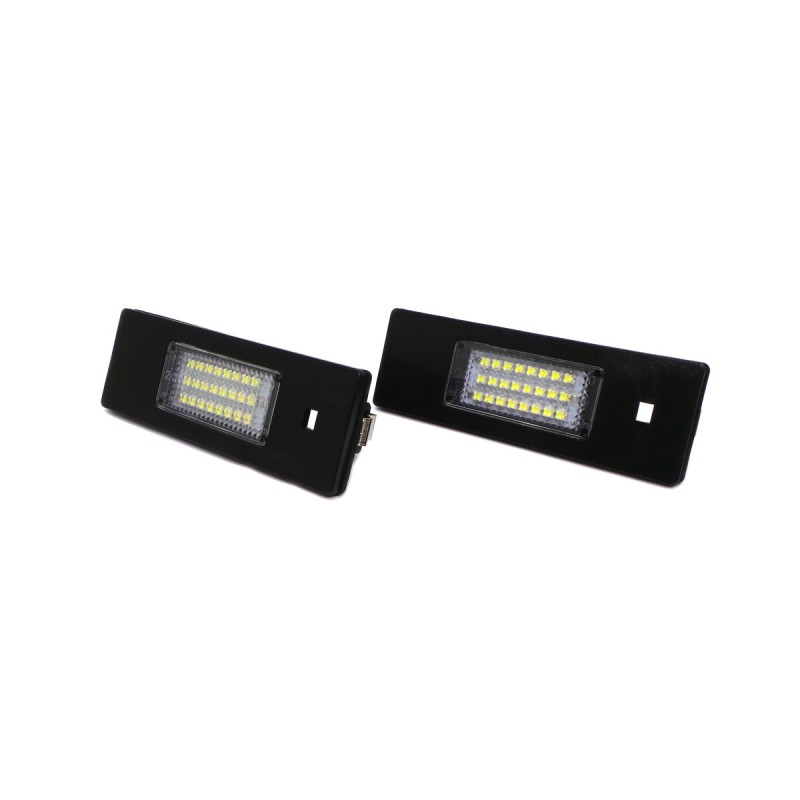 BMW LED lampes de plaque d'immatriculation 2x650lm, set de 2