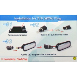 BMW, Mini LED Kennzeichenleuchten 2x450lm, 2er Set