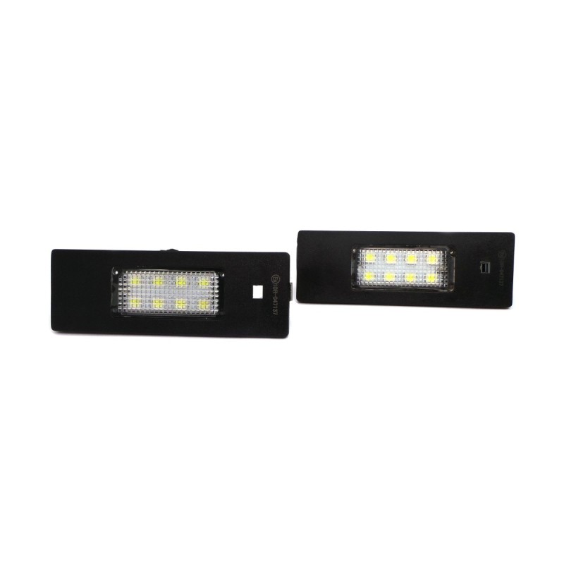 BMW LED lampes de plaque d'immatriculation 2x600lm, set de 2 pcs