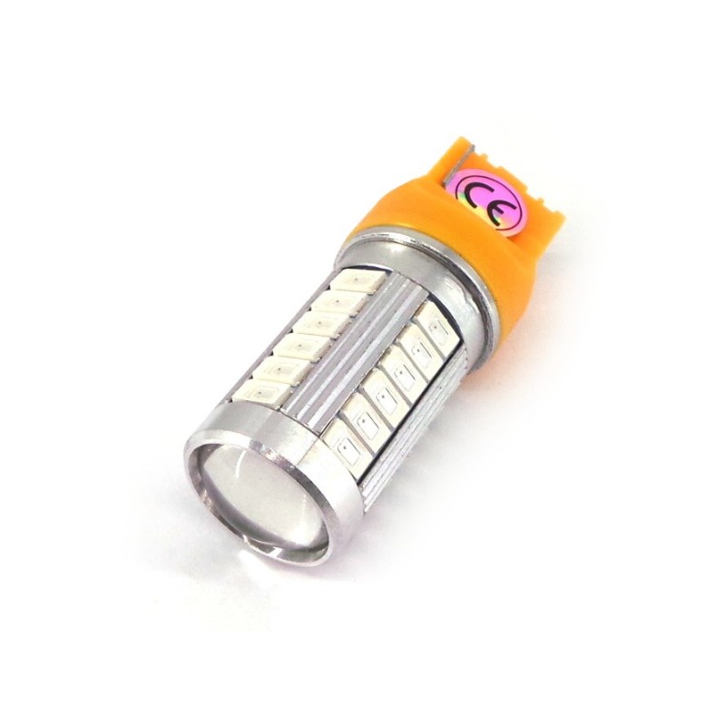 LED 7440 12V 17W CANBUS indikatorlampa USA orange