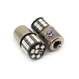 LED BA15S 12V CANBUS raudona