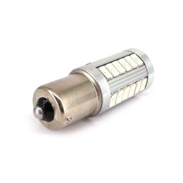 LED BA15S 12V 17W canbus portocaliu, direcția SUA