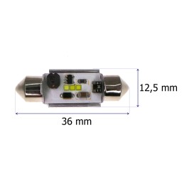 LED SV8. 5 10-18V CANBUS 36mm bec puternic