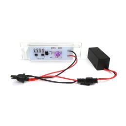 Plaques d'immatriculation à LED Alfa Romeo, lot de 2